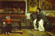 James Joseph Jacques Tissot Marguerite in Church china oil painting artist
